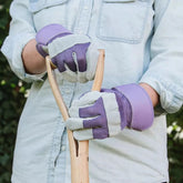 Purple Rigger Gloves Ladies Medium