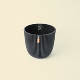 Capi Groove Textile Black Pot 13cm