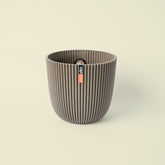 Capi Groove Espresso | Rice Husk Pot | 15cm