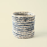 Denim Natural Rope Pot | 16cm