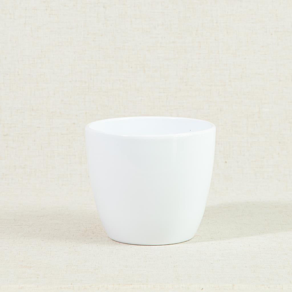 909 Series White Planter 16cm