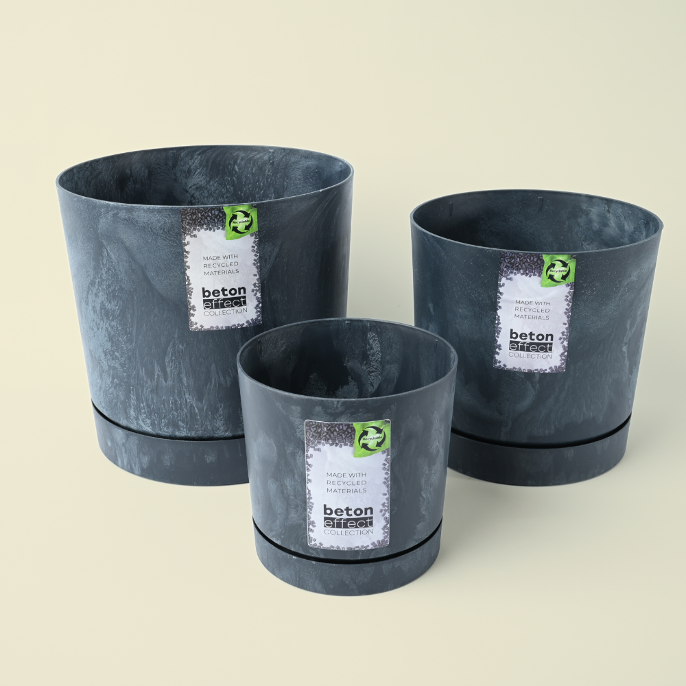 Beton Effect Pot Collection